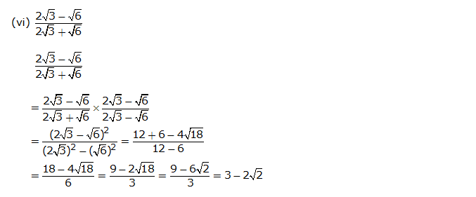 Frank ICSE Solutions for Class 9 Maths Irrational Numbers Ex 1.3 15