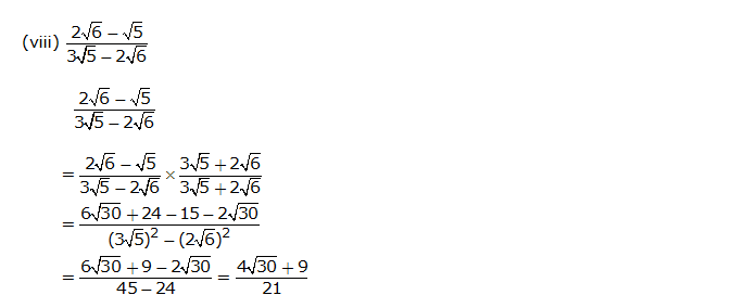 Frank ICSE Solutions for Class 9 Maths Irrational Numbers Ex 1.3 17