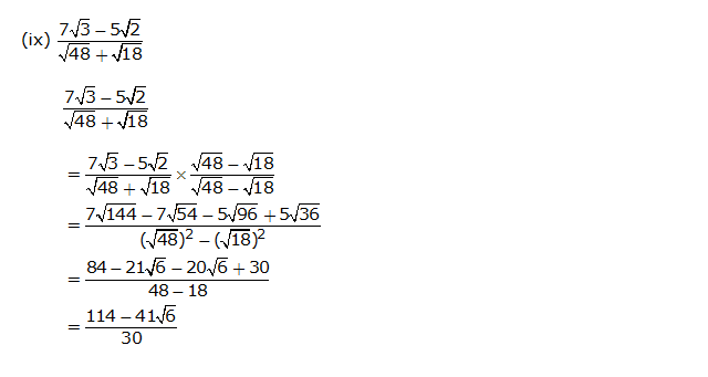 Frank ICSE Solutions for Class 9 Maths Irrational Numbers Ex 1.3 18