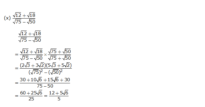 Frank ICSE Solutions for Class 9 Maths Irrational Numbers Ex 1.3 19