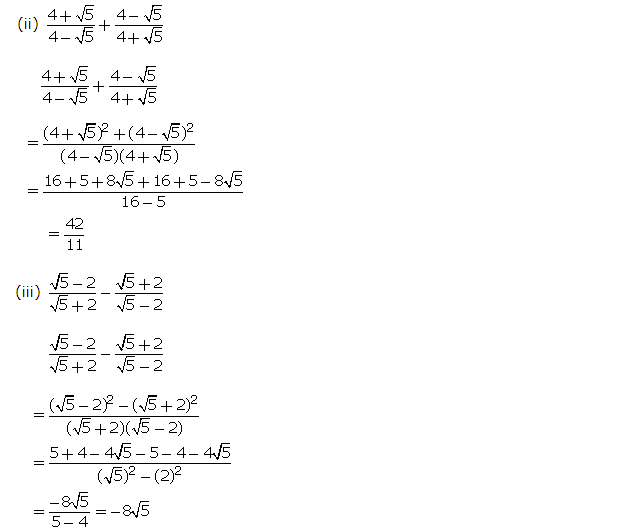 Frank ICSE Solutions for Class 9 Maths Irrational Numbers Ex 1.3 21