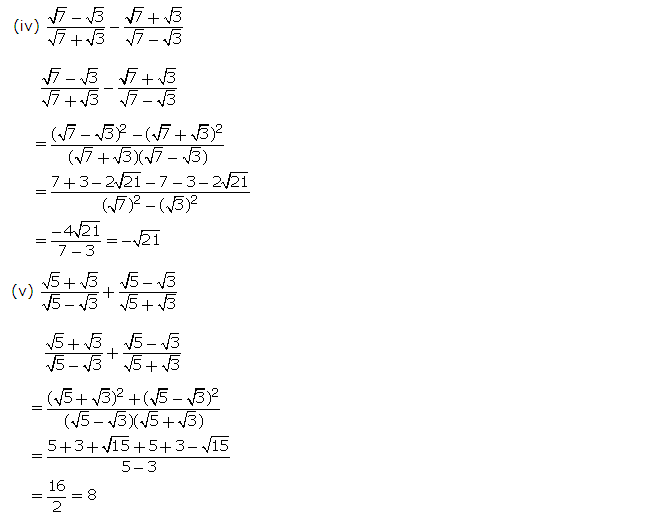 Frank ICSE Solutions for Class 9 Maths Irrational Numbers Ex 1.3 22