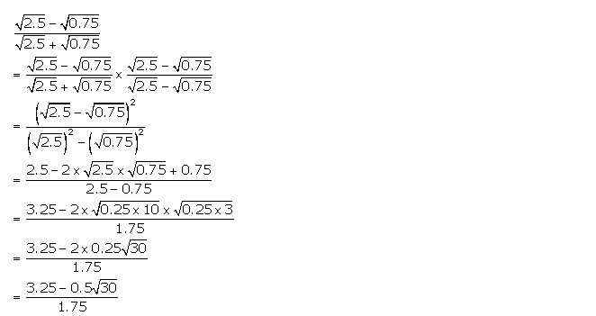 Frank ICSE Solutions for Class 9 Maths Irrational Numbers Ex 1.3 28