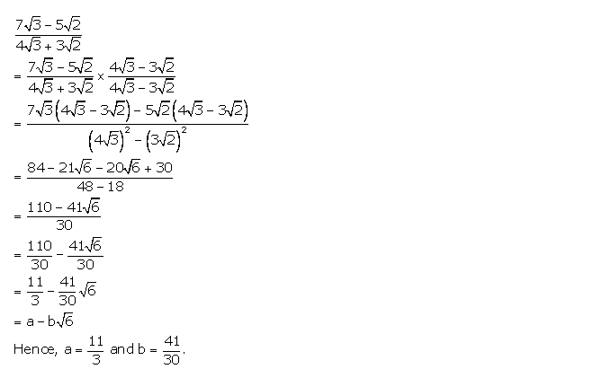 Frank ICSE Solutions for Class 9 Maths Irrational Numbers Ex 1.3 35