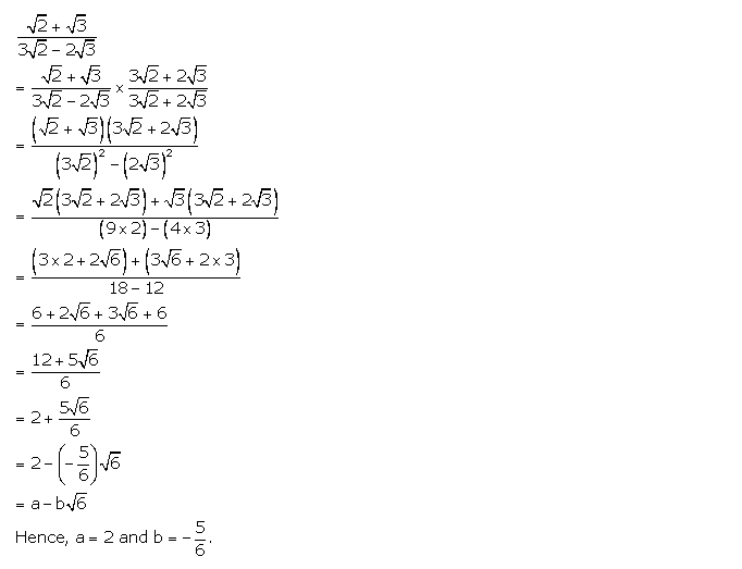 Frank ICSE Solutions for Class 9 Maths Irrational Numbers Ex 1.3 36