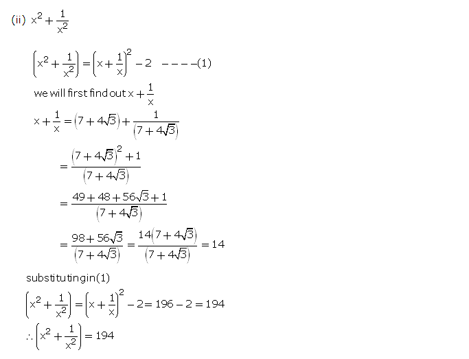 Frank ICSE Solutions for Class 9 Maths Irrational Numbers Ex 1.3 41