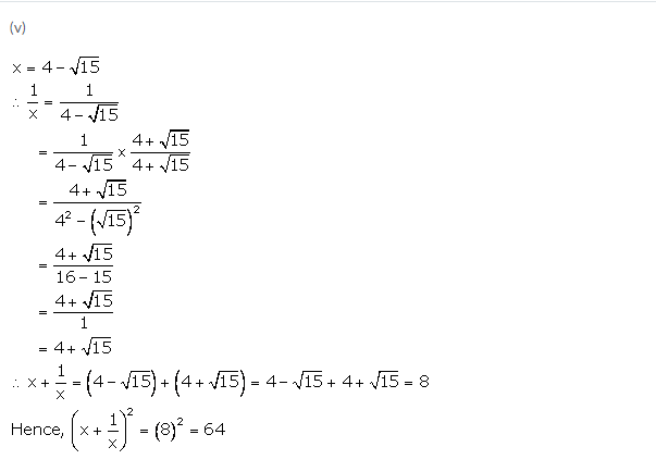 Frank ICSE Solutions for Class 9 Maths Irrational Numbers Ex 1.3 47