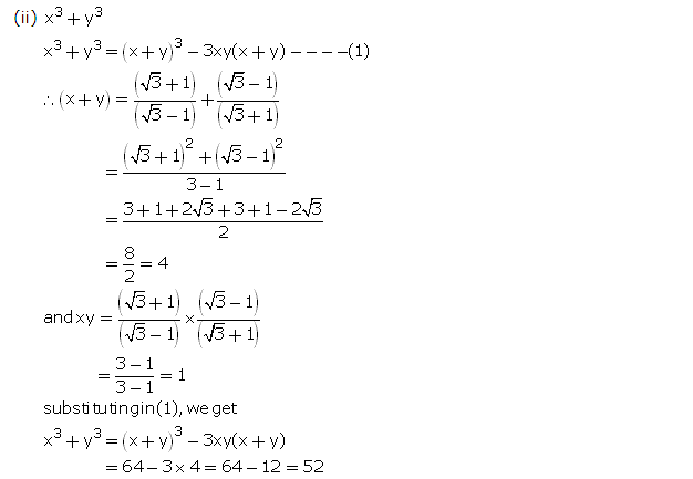 Frank ICSE Solutions for Class 9 Maths Irrational Numbers Ex 1.3 50