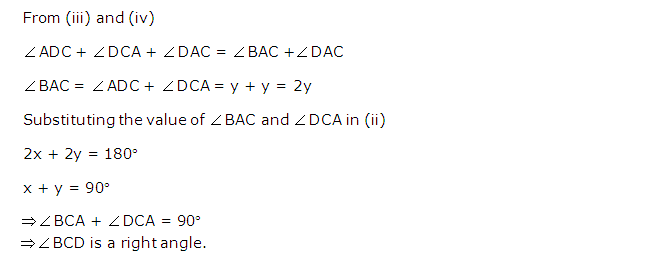 Frank ICSE Solutions for Class 9 Maths Isosceles Triangle Ex 12.1 12