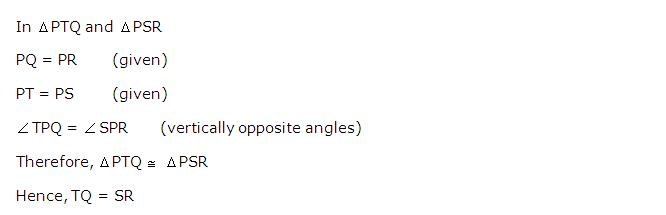 Frank ICSE Solutions for Class 9 Maths Isosceles Triangle Ex 12.1 25