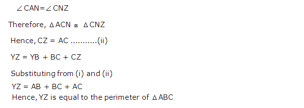 Frank ICSE Solutions for Class 9 Maths Isosceles Triangle Ex 12.1 30