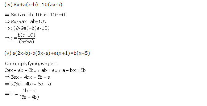 Frank ICSE Solutions for Class 9 Maths Linear Equations Ex 7.1 37