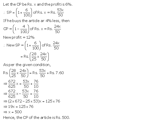 Frank ICSE Solutions for Class 9 Maths Linear Equations Ex 7.4 16