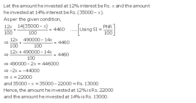 Frank ICSE Solutions for Class 9 Maths Linear Equations Ex 7.4 17