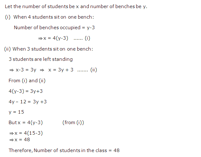 Frank ICSE Solutions for Class 9 Maths Linear Equations Ex 7.6 10