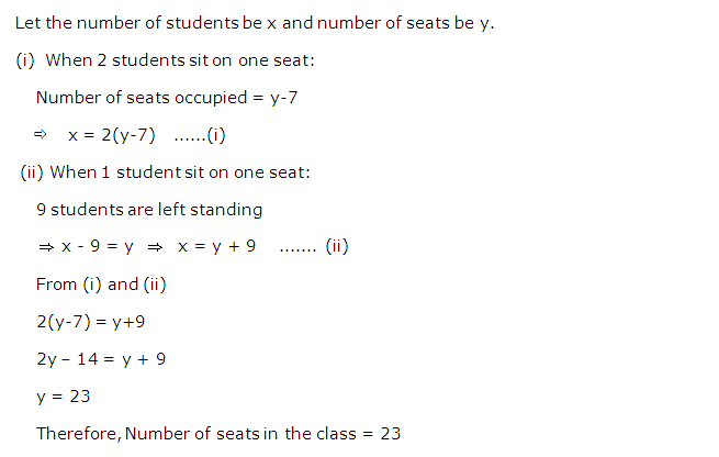 Frank ICSE Solutions for Class 9 Maths Linear Equations Ex 7.6 11