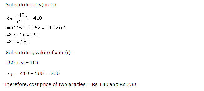 Frank ICSE Solutions for Class 9 Maths Linear Equations Ex 7.6 15