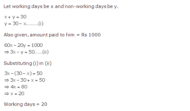 Frank ICSE Solutions for Class 9 Maths Linear Equations Ex 7.6 6