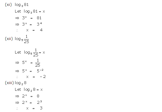 Frank ICSE Solutions for Class 9 Maths Logarithms Ex 10.1 10