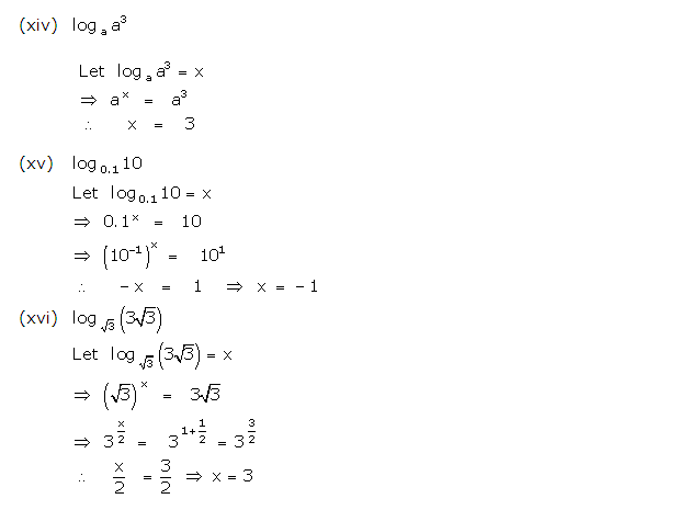 Frank ICSE Solutions for Class 9 Maths Logarithms Ex 10.1 11