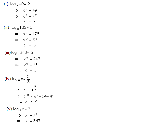 Frank ICSE Solutions for Class 9 Maths Logarithms Ex 10.1 5