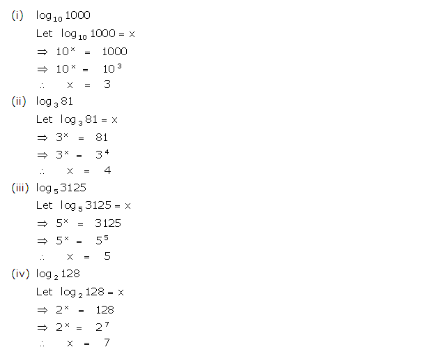 Frank ICSE Solutions for Class 9 Maths Logarithms Ex 10.1 7