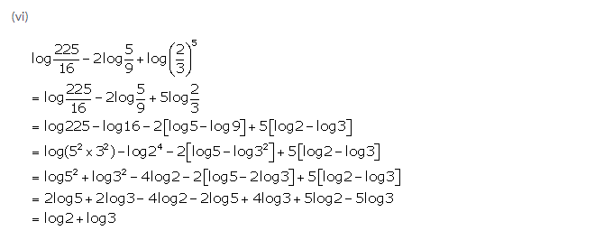 Frank ICSE Solutions for Class 9 Maths Logarithms Ex 10.2 3