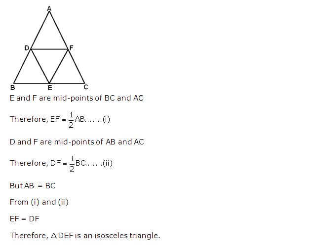 Frank ICSE Solutions for Class 9 Maths Mid-point and Intercept Theorems Ex 15.1 11