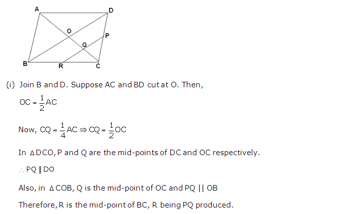 Frank ICSE Solutions for Class 9 Maths Mid-point and Intercept Theorems Ex 15.1 19