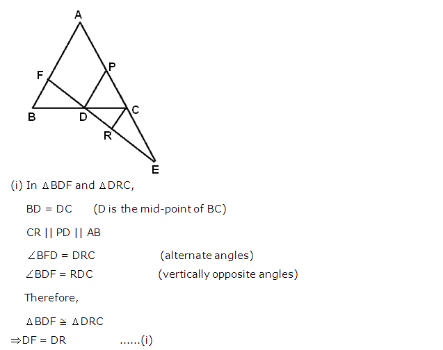 Frank ICSE Solutions for Class 9 Maths Mid-point and Intercept Theorems Ex 15.1 28