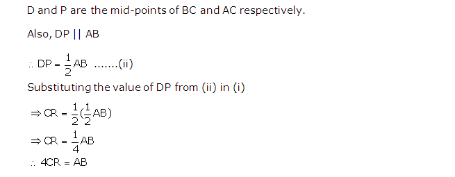 Frank ICSE Solutions for Class 9 Maths Mid-point and Intercept Theorems Ex 15.1 30