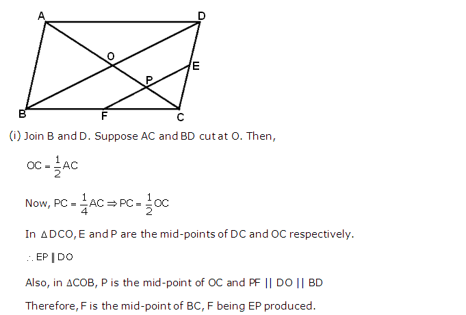 Frank ICSE Solutions for Class 9 Maths Mid-point and Intercept Theorems Ex 15.1 36