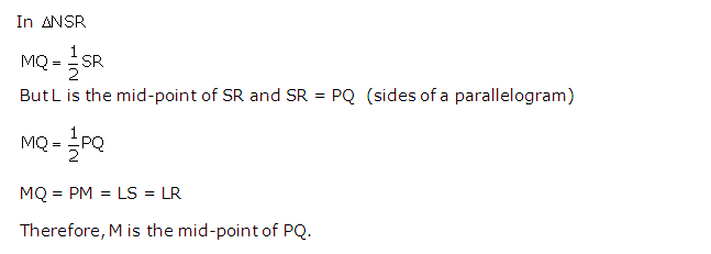 Frank ICSE Solutions for Class 9 Maths Mid-point and Intercept Theorems Ex 15.1 6