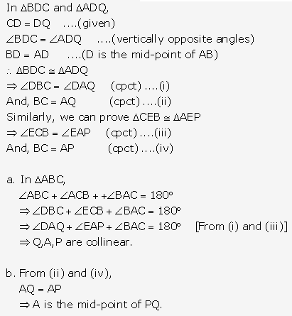 Frank ICSE Solutions for Class 9 Maths Mid-point and Intercept Theorems Ex 15.2 4