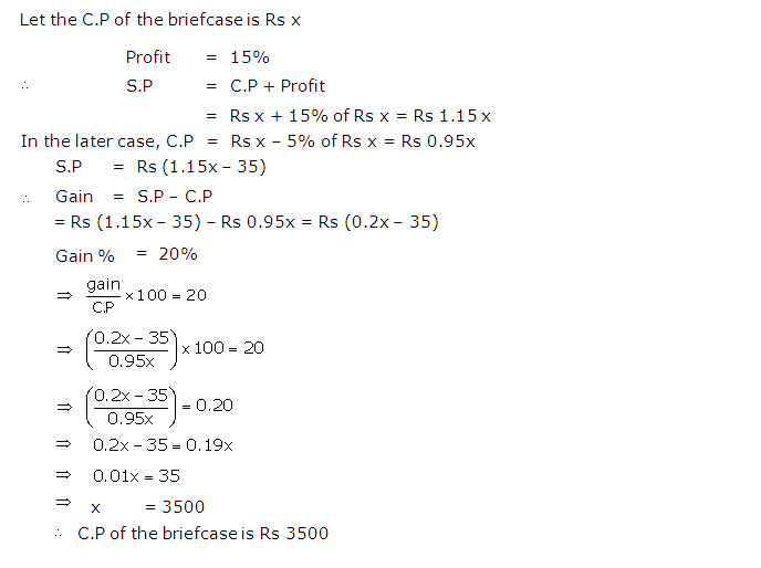 Frank ICSE Solutions for Class 9 Maths Profit, Loss and Discount Ex 2.2 32