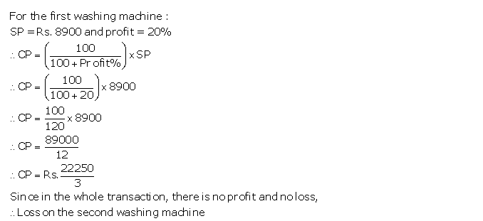 Frank ICSE Solutions for Class 9 Maths Profit, Loss and Discount Ex 2.2 39