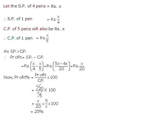 Frank ICSE Solutions for Class 9 Maths Profit, Loss and Discount Ex 2.2 6