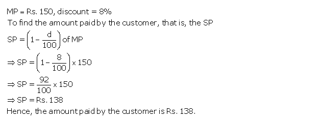 Frank ICSE Solutions for Class 9 Maths Profit, Loss and Discount Ex 2.3 6