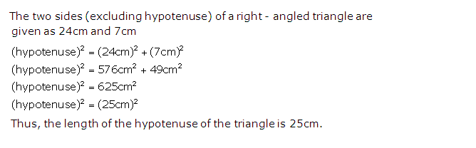 Frank ICSE Solutions for Class 9 Maths Pythagoras Theorem Ex 17.1 2