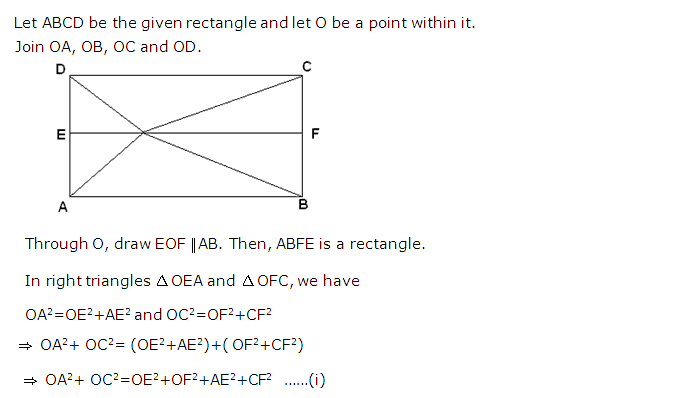 Frank ICSE Solutions for Class 9 Maths Pythagoras Theorem Ex 17.1 21