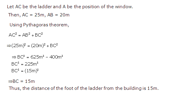 Frank ICSE Solutions for Class 9 Maths Pythagoras Theorem Ex 17.1 5