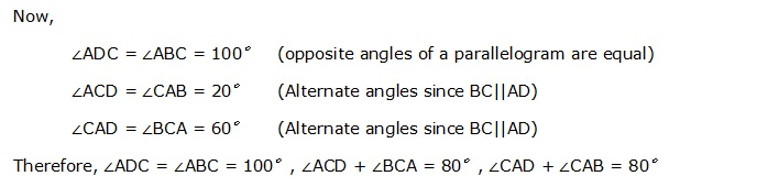 Frank ICSE Solutions for Class 9 Maths Quadrilaterals Ex 19.1 5