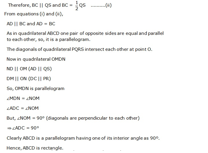 Frank ICSE Solutions for Class 9 Maths Quadrilaterals Ex 19.2 11