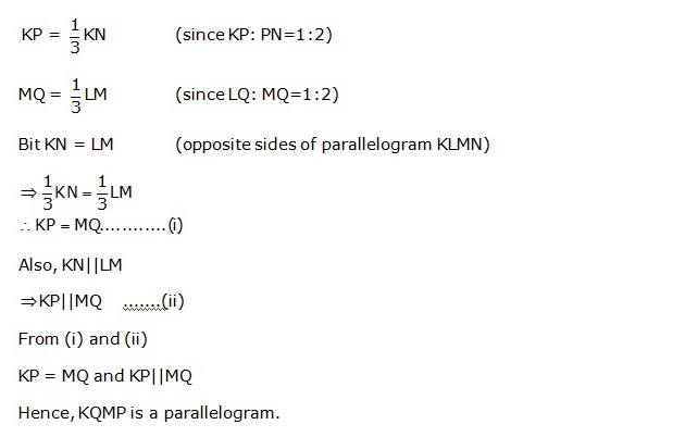 Frank ICSE Solutions for Class 9 Maths Quadrilaterals Ex 19.2 20