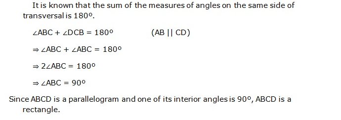 Frank ICSE Solutions for Class 9 Maths Quadrilaterals Ex 19.2 5