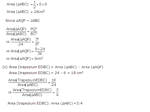 Frank ICSE Solutions for Class 9 Maths Similarity Ex 16.2 12