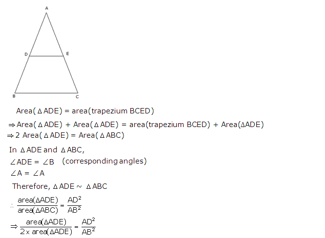 Frank ICSE Solutions for Class 9 Maths Similarity Ex 16.2 8