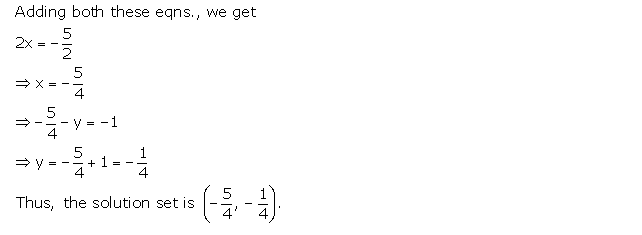 Frank ICSE Solutions for Class 9 Maths Simultaneous Linear Equations Ex 8.1 34