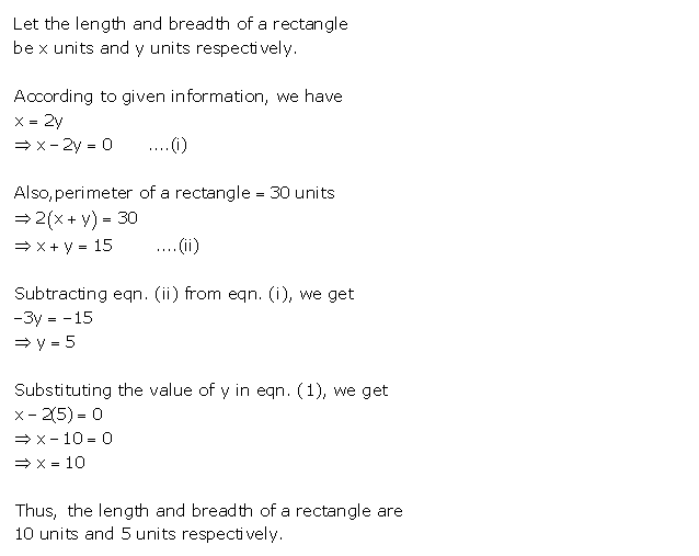 Frank ICSE Solutions for Class 9 Maths Simultaneous Linear Equations Ex 8.3 1