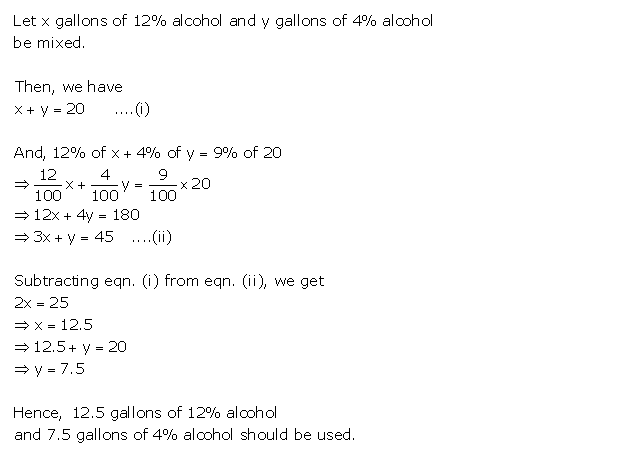 Frank ICSE Solutions for Class 9 Maths Simultaneous Linear Equations Ex 8.3 30